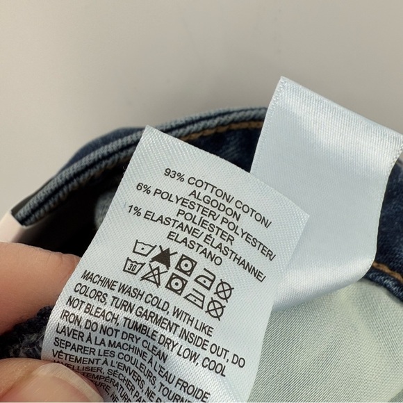 Lucky Brand Classic Bermuda Cut Off Denim Short 
S Size 8/29 - Picture 7 of 11